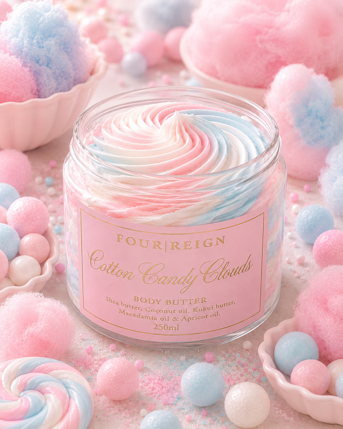 Cotton Candy Clouds