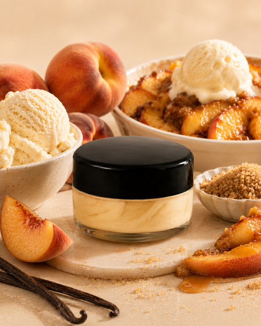 Baked peach body butter sample 10ml
