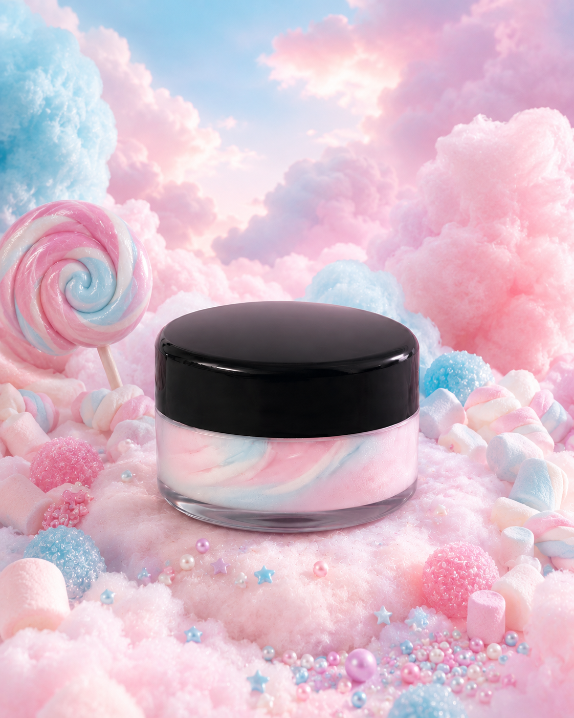 Cotton candy clouds sample